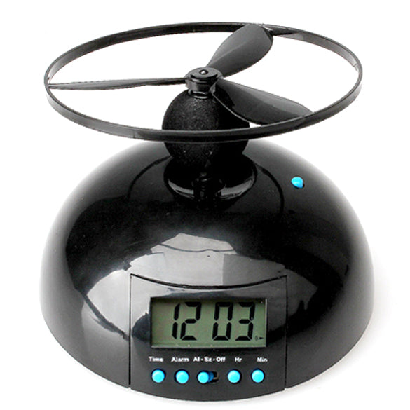 Flying Digital Alarm Clock