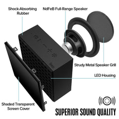 Divoom Aurabox LED Bluetooth Speaker