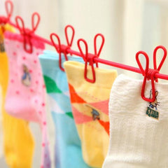Portable Elastic Windproof Clothesline
