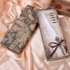 Feather Calligraphy Ink Pen