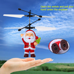 LED Flying Santa Claus
