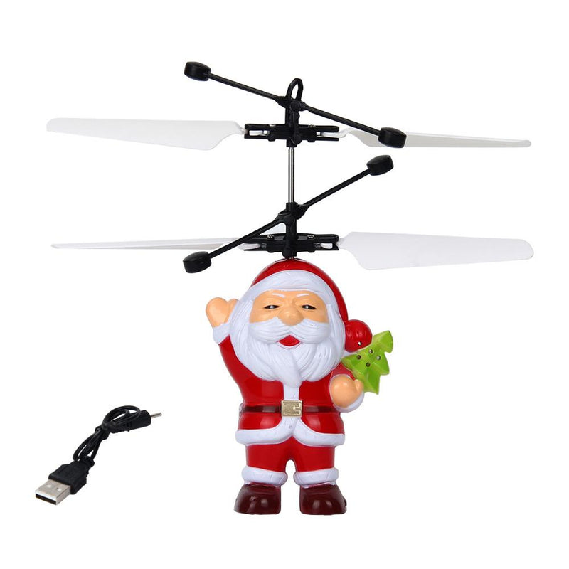 LED Flying Santa Claus
