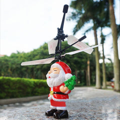LED Flying Santa Claus