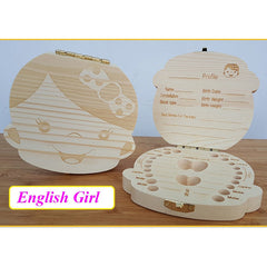 Baby Tooth Box and Tooth Holder