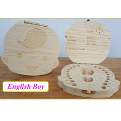 Baby Tooth Box and Tooth Holder