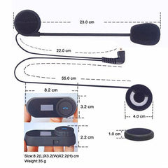 Motorcycle Intercom Helmet Headset