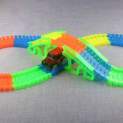 Glowing Car Track Set