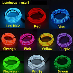 Neon Light Flexible Wire
