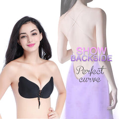 Seamless Push Up Adhesive Bra