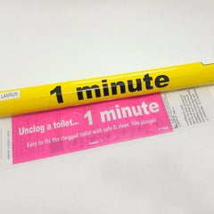 Toilet Unclogging Sticker (3 Pieces)