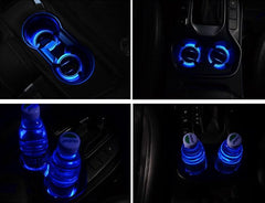 Solar Powered LED Coaster