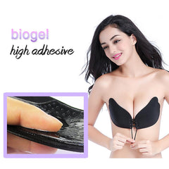 Seamless Push Up Adhesive Bra
