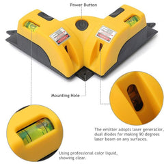 Right Angle Laser Projection Tool