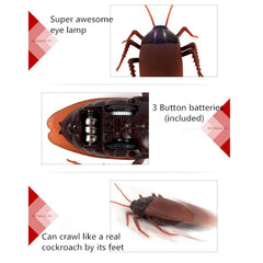 Remote-Controlled Cockroach