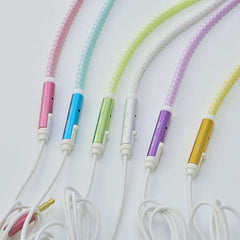 Glow in the Dark Zipper Earphones