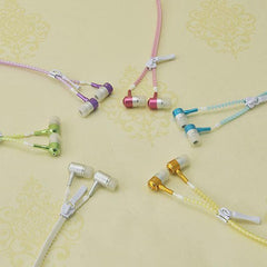 Glow in the Dark Zipper Earphones