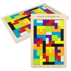 Intelligent Tetris Wood Puzzle Toy