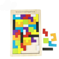 Intelligent Tetris Wood Puzzle Toy