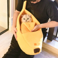 Banana Cat Bed
