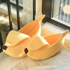 Banana Cat Bed