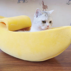 Banana Cat Bed