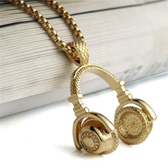 Hip-hop Headphones Necklace