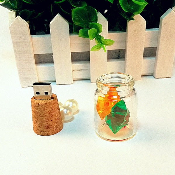 Modern Message Bottle USB