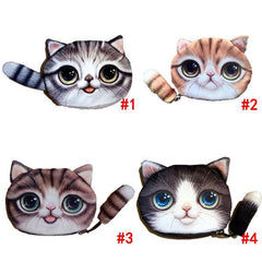 FashionPurse™ Cat Cartoon Coin Wallet