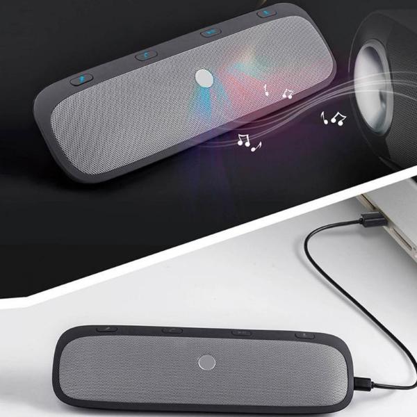 Car Sun Visor Bluetooth Speaker