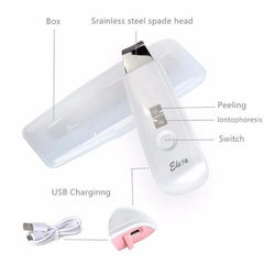 Ultrasonic Skin Scrubber Spatula