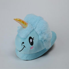 Plush Unicorn Slippers