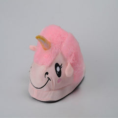 Plush Unicorn Slippers