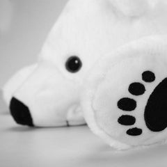 Polar Bear Plush Pillow