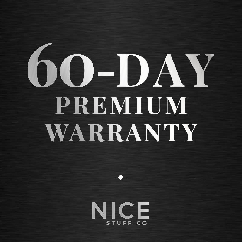 Nice Stuff Co. 60-Day Premium Warranty
