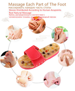 PureRelief™ Acupressure Pebble Slippers