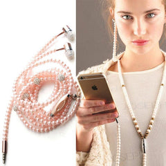 Classy Pearl Earphones