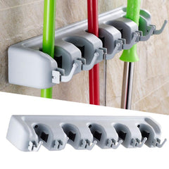 Wall Mounted Mop And Broom Holder