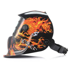 Auto Darkening Solar Welding Helmet