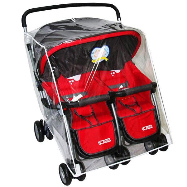 Twin Baby Stroller Rain Cover