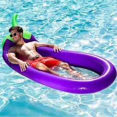Inflatable Eggplant Lounge Chair