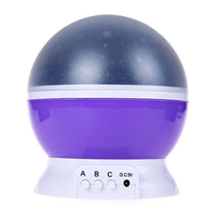 Self-Rotating Constellation Lamp