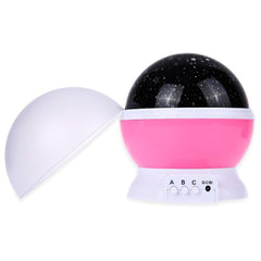 Self-Rotating Constellation Lamp