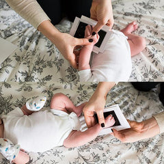 Baby Hand and Footprint Photo Frame Kit