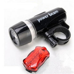 Bicycle Head And Tail Light Set