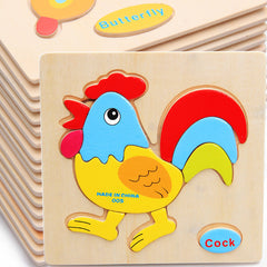 JuniorEinstein™ Wooden Animal Puzzle