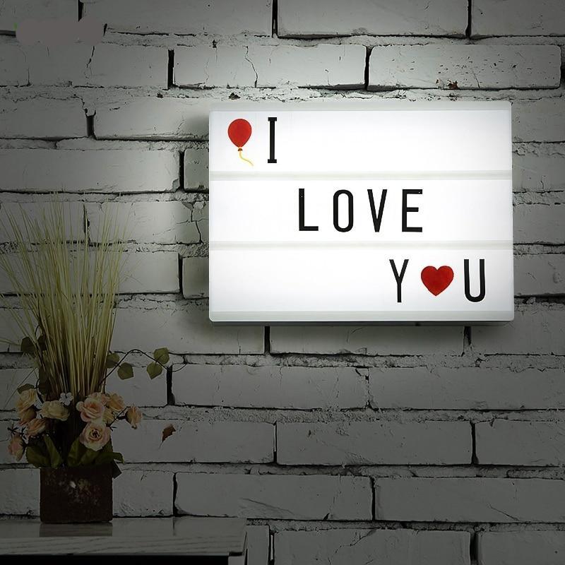 Message Light Box