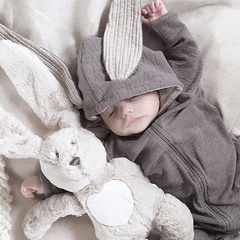 Baby Warm Bunny Romper