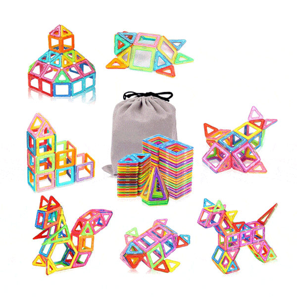 Creative Magnetic Building Tiles
