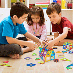 Creative Magnetic Building Tiles