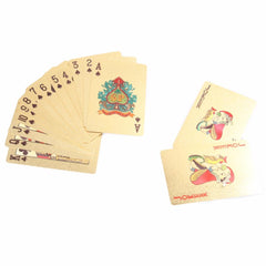 24K Gold Playing Cards